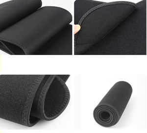 PINJIAN <span class=keywords><strong>Ceinture</strong></span> d'entraînement à la sueur douce Premium Exercice Ab Training Minceur Support en néoprène pour taille-taille Attelle <span class=keywords><strong>de</strong></span> soutien à la taille - Product Image 4