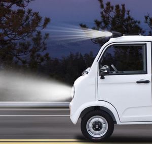 Camioneta Eléctrica Mini Profesional de 45 km/h, Dos Asientos, Nueva con Cámara Trasera para Carga - Product Image 3