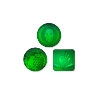 2024 Neues Produkt 3D-Anwendung verschiedenes Muster Laseretiketten Hologramm-Aufkleber Anti-Fälschungs-Etikette mobile Laser-Schutzfolie - Product Image 1