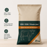 Aditif Pakan Ternak 5% Mineral & Unsur Mikro Kelas Pakan Sapi Daging dengan Vitamin & Asam Amino Aditif Pakan Asam Amino