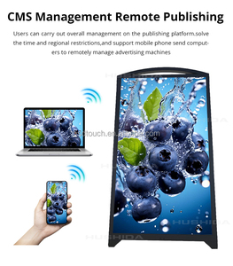 43inch Android Wifi LCD tầng Thương mại đứng kiosk Màn hình máy nghe nhạc lớn <span class=keywords><strong>AD</strong></span> thường vụ xách tay Áp phích kỹ thuật số cho cửa sổ - Product Image 6