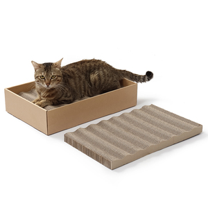 Duurzame Doos Stijl 3 Krabben Planken Kartonnen Kat Krabber Voor Multi-<span class=keywords><strong>Cat</strong></span> Huizen - Product Image 4