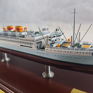 Bán Buôn 3D Nhựa Tàu Du Thuyền Thuyền Mô Hình Xây Dựng Thiết Lập Cổ Điển Biển Phong Cách Giáng Sinh Thủ Công Sơn Mô Hình Đồ Trang Trí Quà Tặng - Product Image 3