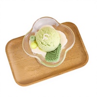 Private Label Eiscreme-Sundae Duftkerze, Handgefertigte Gelwachs-Dessertkerzen, Großhandel Geschenkdekoration