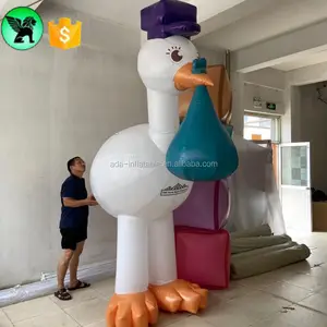 Lễ Hội Khuyến Mại Pigeon Inflatable Tùy Chỉnh 3M Đảng Inflatable Pigeon Bird Mô Hình A6372