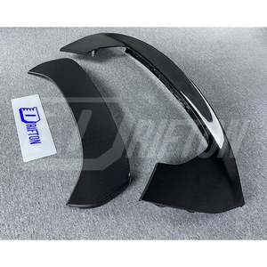 Assetto Fiorano Style Full Exposed Dry Carbon Fiber Style <b>Rear</b> <b>Spoiler</b> For Ferrari SF90 High Quality Part, Factory Supplier - Product Image 4