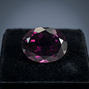 4X5mm ovale coupe naturel Rhodolite grenat prix de gros usine de haute qualité à facettes pierres précieuses en vrac par pièce certifié IGI - Product Image 3