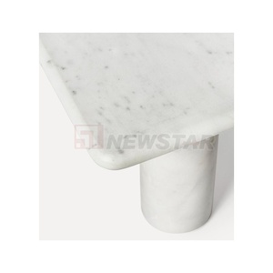 Newstar tùy chỉnh Carrara Trắng bảng vuông, Nhật Bản Phong Cách thấp Đá Cẩm Thạch Bàn cà phê, phòng khách trang trí nội thất - Product Image 4