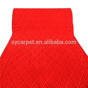 Rifornimento di fabbrica buon prezzo poliestere non tessuto agugliato mostra tappeto evento sala rossa - Product Image 6