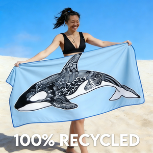 Serviettes de <span class=keywords><strong>plage</strong></span> personnalisables en microfibre, impression numérique, sublimation, textile d'été, serviettes de séchage de <span class=keywords><strong>plage</strong></span>, serviettes de <span class=keywords><strong>plage</strong></span> tropicales - Product Image 6