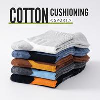 Chaussettes de sport athlétiques personnalisées avec logo, respirantes, en coton peigné doux, avec coussinets en tissu éponge, pour la course et le basketball, vente en gros