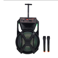 Nouvelle Enceinte Trolley TWS 12 pouces Tendance avec LED RGB pour Système Home Cinéma Actif 5.0 HIFI et Enceintes de Fête avec Télécommande