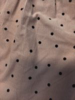 Tissu de chemise en velours côtelé 100 % coton de qualité supérieure, imprimé à pois, 21 Wales, anti-boulochage, poids moyen, pour filles et garçons