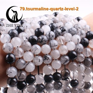 Zhe Ying 천연석 비즈 팔찌 6mm 8mm 10mm 원석 힐링 팔찌 커플용 - Product Image 2