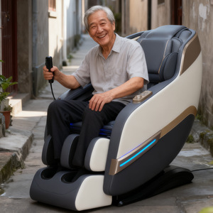 SL Dual <b>Track</b> 4D Robotic Arm Massage Chair Full Body Massage For Home Elderly Use - Product Image 2