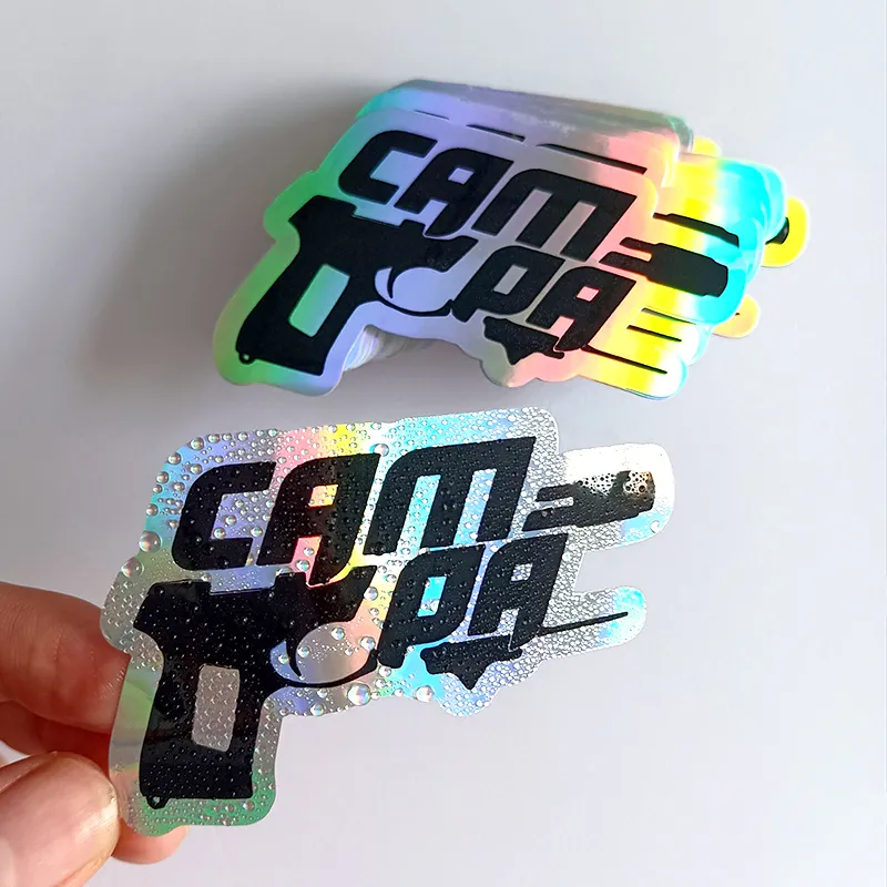 Hoge Kwaliteit Waterdichte Hologram Label Ronde Sticker Custom Logo Stickers