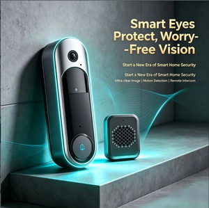 Vidéophone intelligent WiFi HD M65 avec zoom optique, <span class=keywords><strong>interphone</strong></span> <span class=keywords><strong>sans</strong></span> <span class=keywords><strong>fil</strong></span> pour la maison et stockage de données sur le cloud - Product Image 2