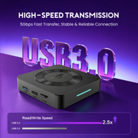 Nouvelle Box TV Smart Mortal Q1, décodeur Android Rockchip3518 Quad Core, WiFi double bande, 8K, 2 Go, 16 Go, TV en direct HDR, prise en charge OEM/ODM