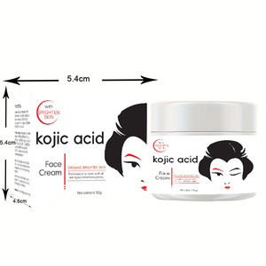 Nouveauté : Crème éclaircissante pour la peau à l'acide kojique 50g, réduit la mélanine, améliore le teint terne, crème pour le <span class=keywords><strong>visage</strong></span> - Product Image 6