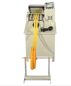 Máquina cortadora de correa fría y caliente completamente automática, máquina de cinta de corte en caliente para computadora grande - Product Image 2