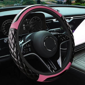 Funda para Volante de Coche Popular Transfronteriza OLIVER con Textura de Burbuja, Fibra de Carbono <span class=keywords><strong>3D</strong></span>, Cuero Antideslizante y Agarre Cómodo - Product Image 3