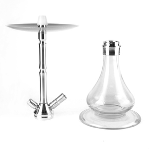 Cachimba de acero inoxidable para Shisha, JL-515AH con manguera de silicona y olla de cuenco, el más vendido - Product Image 6