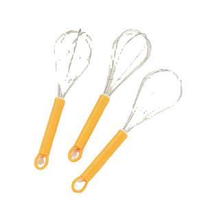 Batidor de huevos de un yuan, batidor de huevos con mango de plástico de colores, batidor de masa manual, utensilios de cocina, stock de tienda de 1 yuan. - Product Image 3