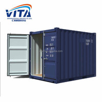 Contenedor High Cube Offshore de Media Altura, Contenedor de Envío Metálico de 10 Pies, 5, 6, 7, 8, 9 y 10 Pies