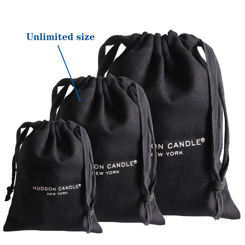 Custom Private Black Cotton Linen Canvas