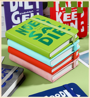 2025 cahier de poche rétro Mini petit cahier Portable A7 cahier pour la prise de notes haute apparence pour l'école de bureau