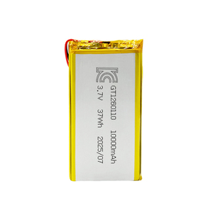 Batería de iones de litio LiPo de 3,7 V personalizada de fábrica, gran capacidad, 10000mAh, batería de polímero de litio con bolsa barata al por mayor - Product Image 1