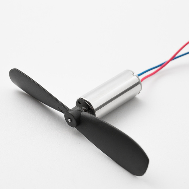 Factory Selling 716 Cordless Capacitor Four-Axis Micro DC Motor Propeller Blade High Efficiency IE1 Model Aircraft Toy