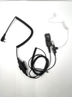 Headset Radio Dua Arah Walkie Talkie dengan Earpiece Akustik dan Tombol PTT untuk TK272G/372G,TK3130,TK320,240/340,270G