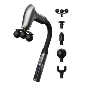 Massagepistole für Tiefengewebe, Muskelfaszienpistole mit 5 Massageköpfen, leistungsstarke Körpermassagemaschine zur Linderung von Muskelschmerzen - Product Image 1