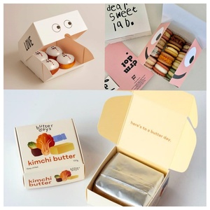 Tùy chỉnh Bánh hộp với xử lý hội đồng quản trị 8 10inch bánh bao bì với cửa sổ bánh bao bì hộp - Product Image 2