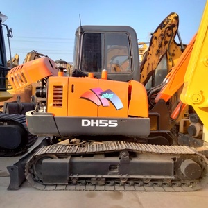 รถขุดขนาดเล็ก Doosan DH 55 5 ตัน มือสอง พร้อมชิ้นส่วนเครื่องยนต์เดิม - Product Image 4