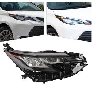 Faro delantero de alta calidad apto para Toyota <span class=keywords><strong>Sienna</strong></span> 2021 <span class=keywords><strong>2022</strong></span> <span class=keywords><strong>LE</strong></span> XLE LED faro delantero 81110-08100 8111008100 - Product Image 2