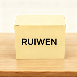 Carpetas de Cartón Blanco con Estampado Dorado Personalizado del Fabricante, Impresión Personalizada de Alta Gama para Cosméticos - Product Image 5