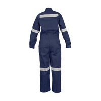 Combinaisons de mécanicien en popeline de polyester 100% avec logo personnalisé Vêtements de travail haute visibilité Vêtements de travail de construction industriels d'une seule pièce