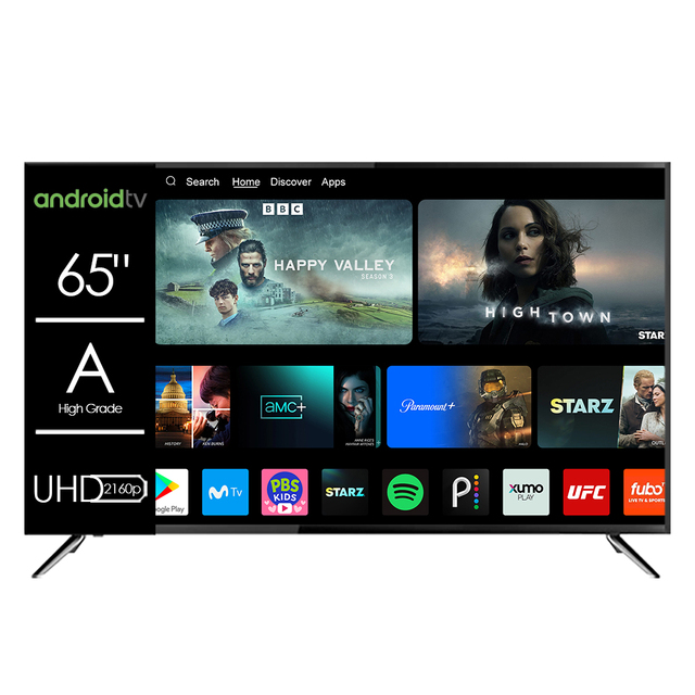 TV Manufacturer 65 75 85 Inch 4K LED Televisions TV Smart Android System HD FHD UHD