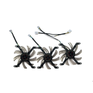 Ventilateur de refroidissement GPU T129215SU DC 12V 0.5A pour carte graphique <span class=keywords><strong>PNY</strong></span> Manli Geforce GTX 1080Ti 11Go <span class=keywords><strong>XLR8</strong></span> Gaming Overclocking - Product Image 4