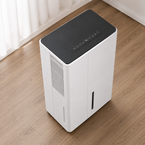 <span class=keywords><strong>Deshumidificador</strong></span> Eléctrico de 30L/Día, 1500 Pies Cuadrados, para Sótano, Hogar, Dormitorio, Baño, Pantalla LED, Manguera de Drenaje de Plástico, 3L de Agua - Product Image 4