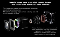 Refroidisseur liquide pour processeur Jungle Leopard Astrobeat-DGT 240/360 ARGB Noir/blanc 300W TDP Boîtier d'ordinateur à roulement fluide LGA1700 Cuivre