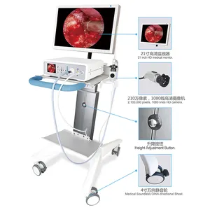 Full HD rigid flexible endoscope camera tower for urology