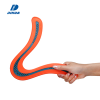 Jouet volant boomerang à prise souple pour enfants et animaux de compagnie Jeu de sport facile à attraper en plein air Cour de plage Parc Jardin Arrière-cour