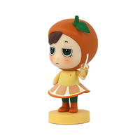 Figur Minuman Jeruk Lucu Blind Box Seri Dessert Koleksi Ornamen Mini Meja Hadiah Tersedia Stok Custom OEM Pabrik Grosir