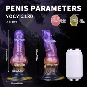 อุปกรณ์กระตุ้นจุดจี ยี่ห้อ YOCY รุ่น Fantasy Monster Spawning  ทำจากซิลิโคนรูปทรงเอเลี่ยน ของเล่นทางเพศสำหรับผู้หญิง ขายส่ง - Product Image 3
