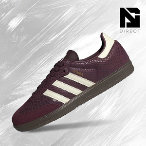 อาดิดาส วีเอ็มเอ็นเอส แซมบา โอจี'มารูน ครีม ไวท์ โกลด์' รองเท้าสไตล์วอล์คกิ้งสำหรับผู้หญิง รองเท้าผ้าใบสำหรับใส่ทุกวัน - Product Image 1