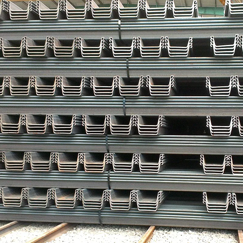 Z Type L601 L602 Z Pile de tôle de dimension Type U Pile de tôle en acier laminée à chaud