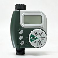 Programmateur d'arrosage intelligent pour pelouse et jardin, alimenté par batterie, pour l'irrigation extérieure